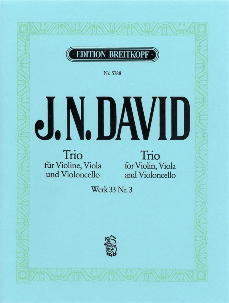 Streichtrio, Nr. 3 Wk 33/3